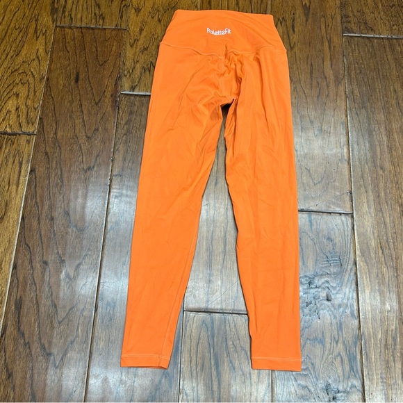 PaletteFit women’s orange Capri leggings - Picture 2 of 5
